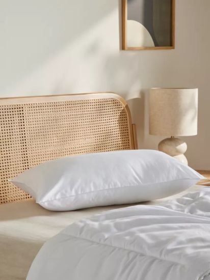 Synthetic Soft Touch Washable Standard Pillow, Medium/Firm